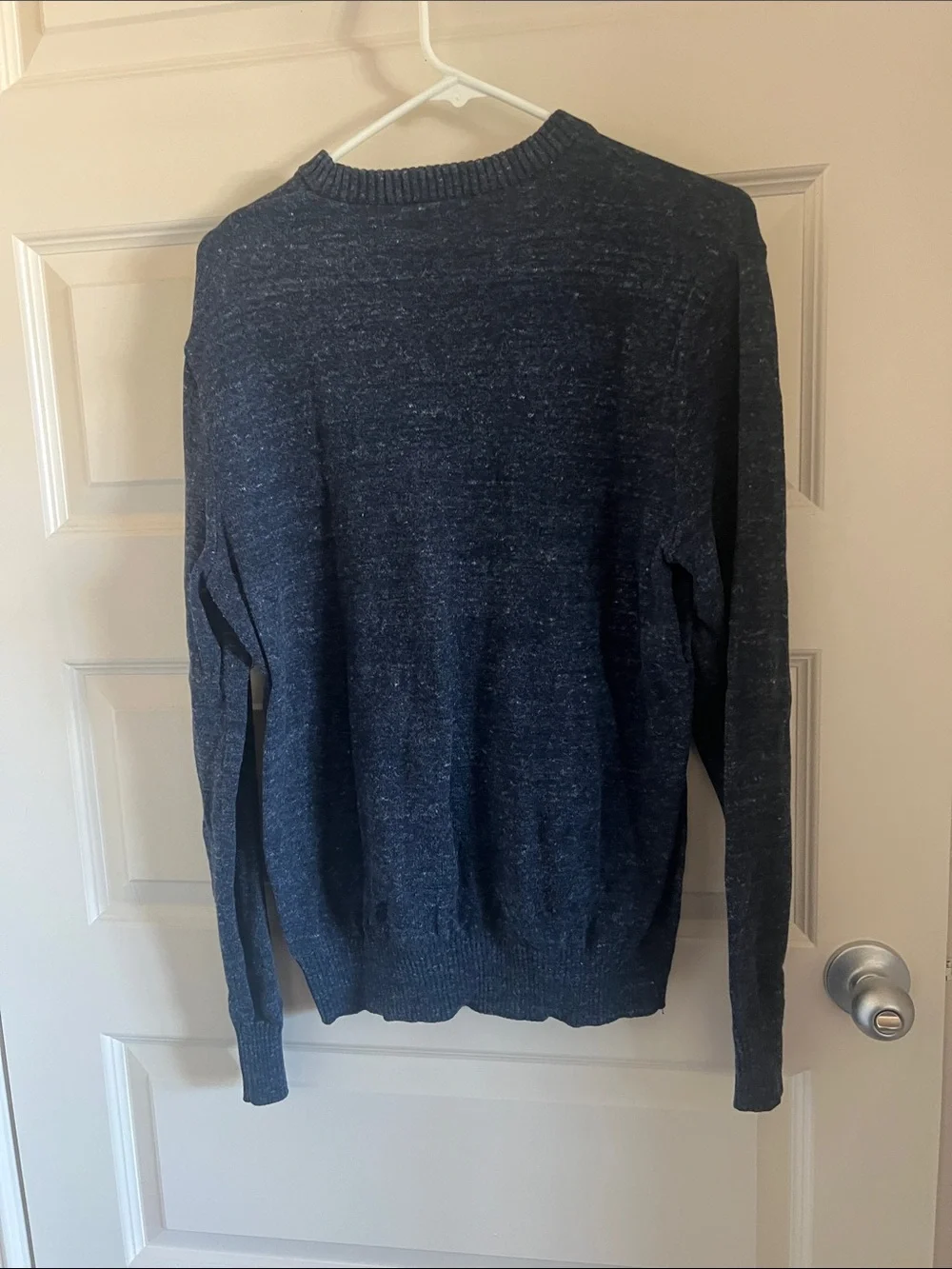 GAP Men's Crewneck Sweater - Dark Blue Heather